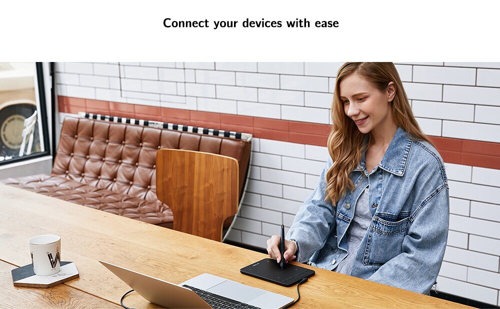 XPPen Deco Mini 4 Digital Drawing Tablet with 6 Shortcut Keys 8192 Levels Graphic Tablet Support Android Mac Windows Signature