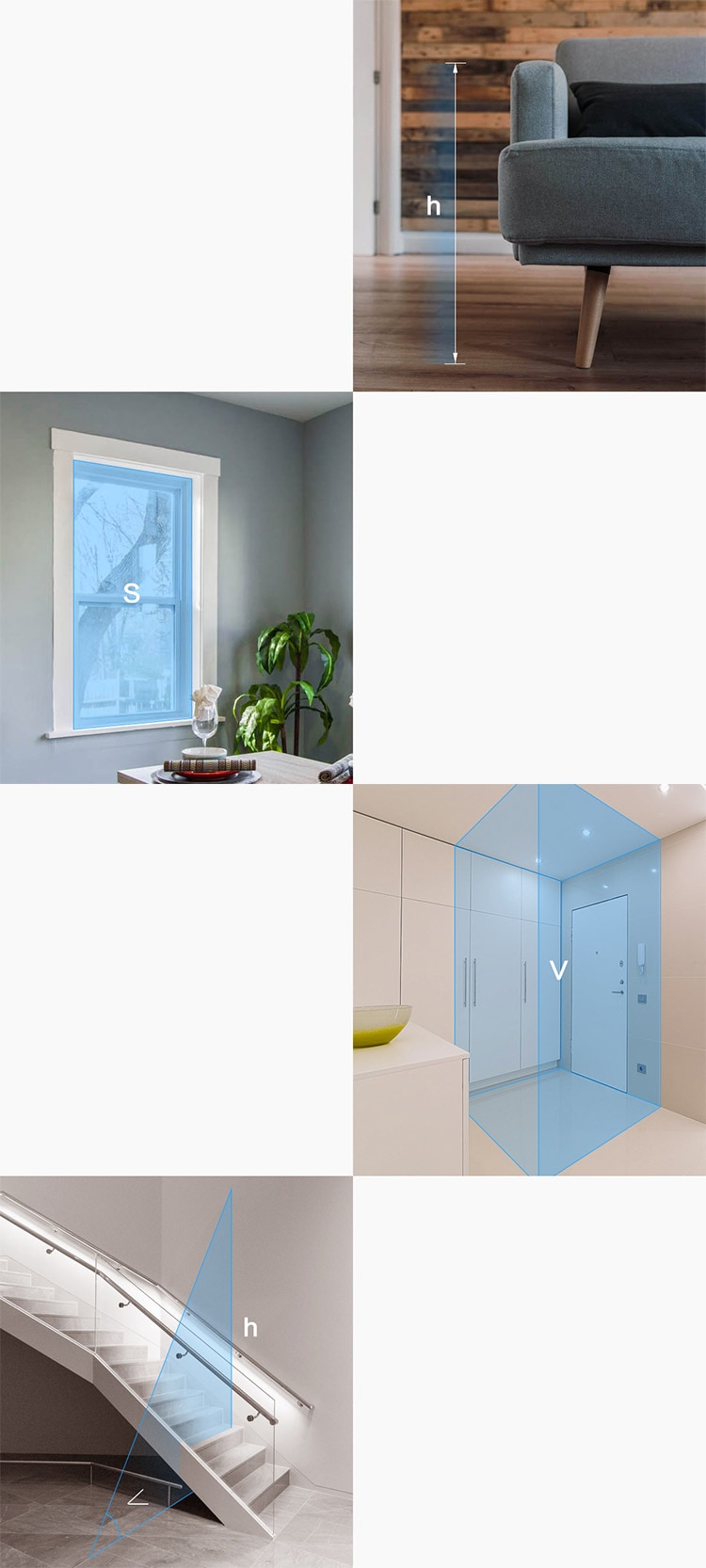 DUKA ATuMan LS-P LS5 Digital Laser Rangefinder All Metal Process High Precision Angle Area Measurement