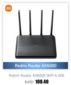 Original Xiaomi Redmi AX5400 Router Mesh Repeater WiFi6 Improve 160MHz 4K QAM 512MB 6 Signal Amplifier Work With Mihome App