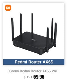 Original Xiaomi Redmi AX5400 Router Mesh Repeater WiFi6 Improve 160MHz 4K QAM 512MB 6 Signal Amplifier Work With Mihome App