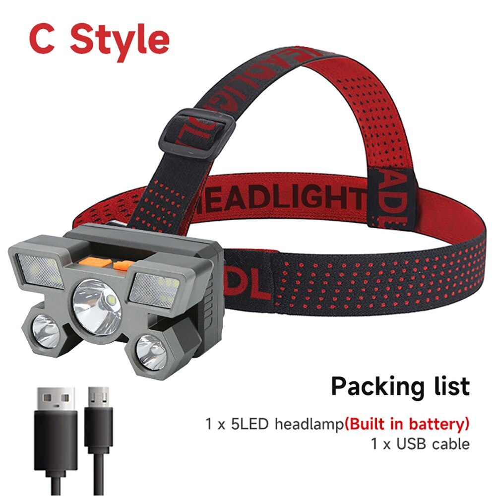 Rechargeable led flashlight