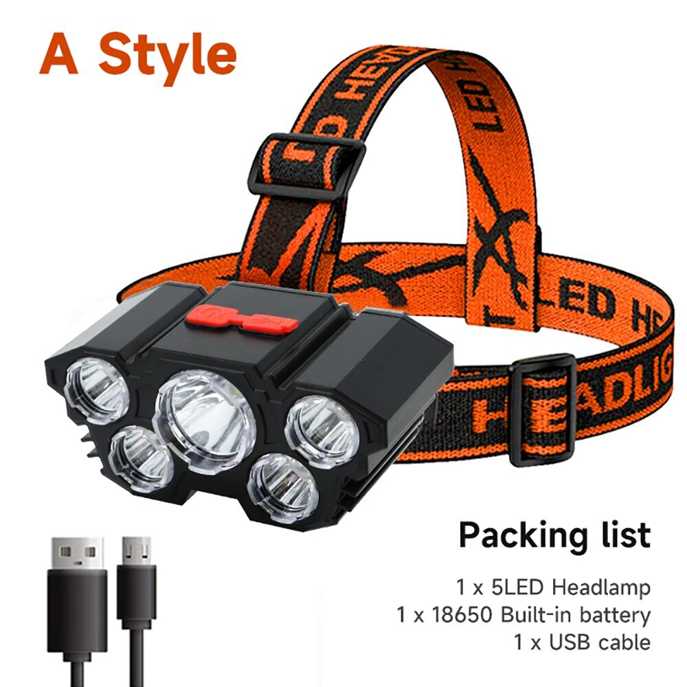 Rechargeable led flashlight