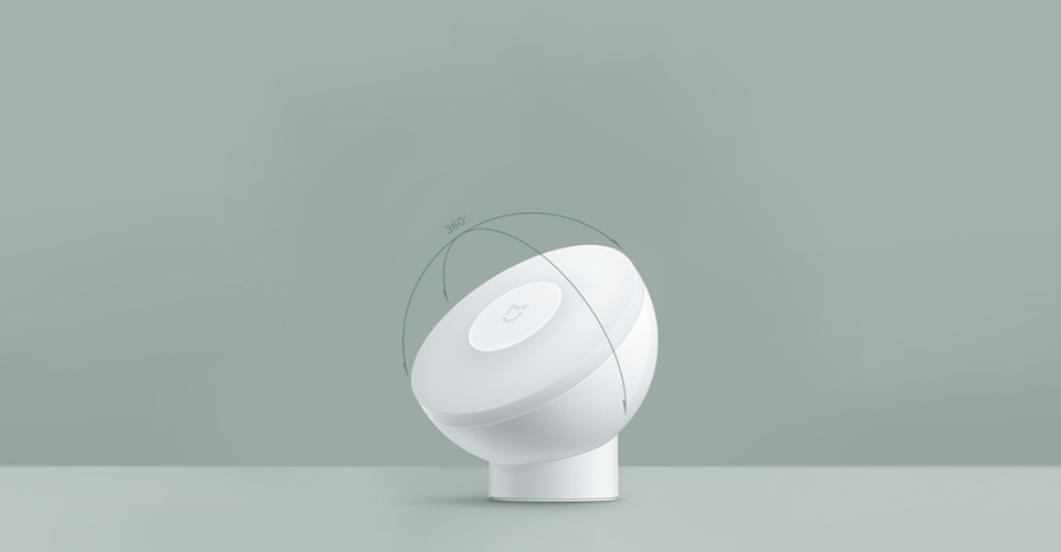 Xiaomi Mijia Night Light 2 Bluetooth Version Adjustable Brightness Infrared Smart Human Body&Light Sensor Work with Mi Home App