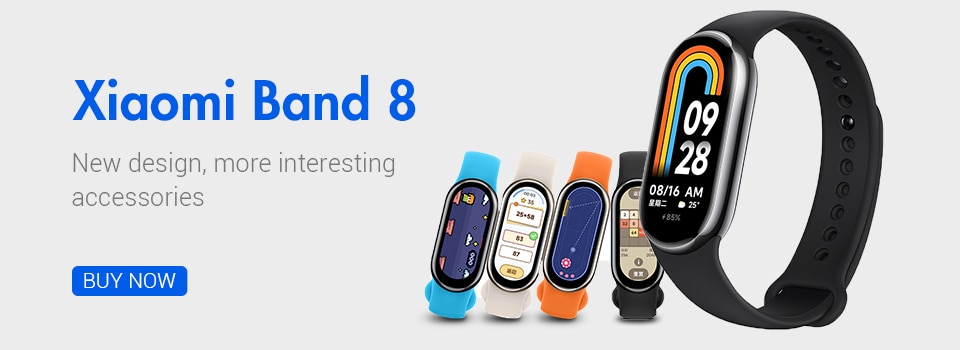 Original Xiaomi Replace Strap for Mi Band 8 TPU Leather Pendant Running Clip Woven Replacement Band Straps