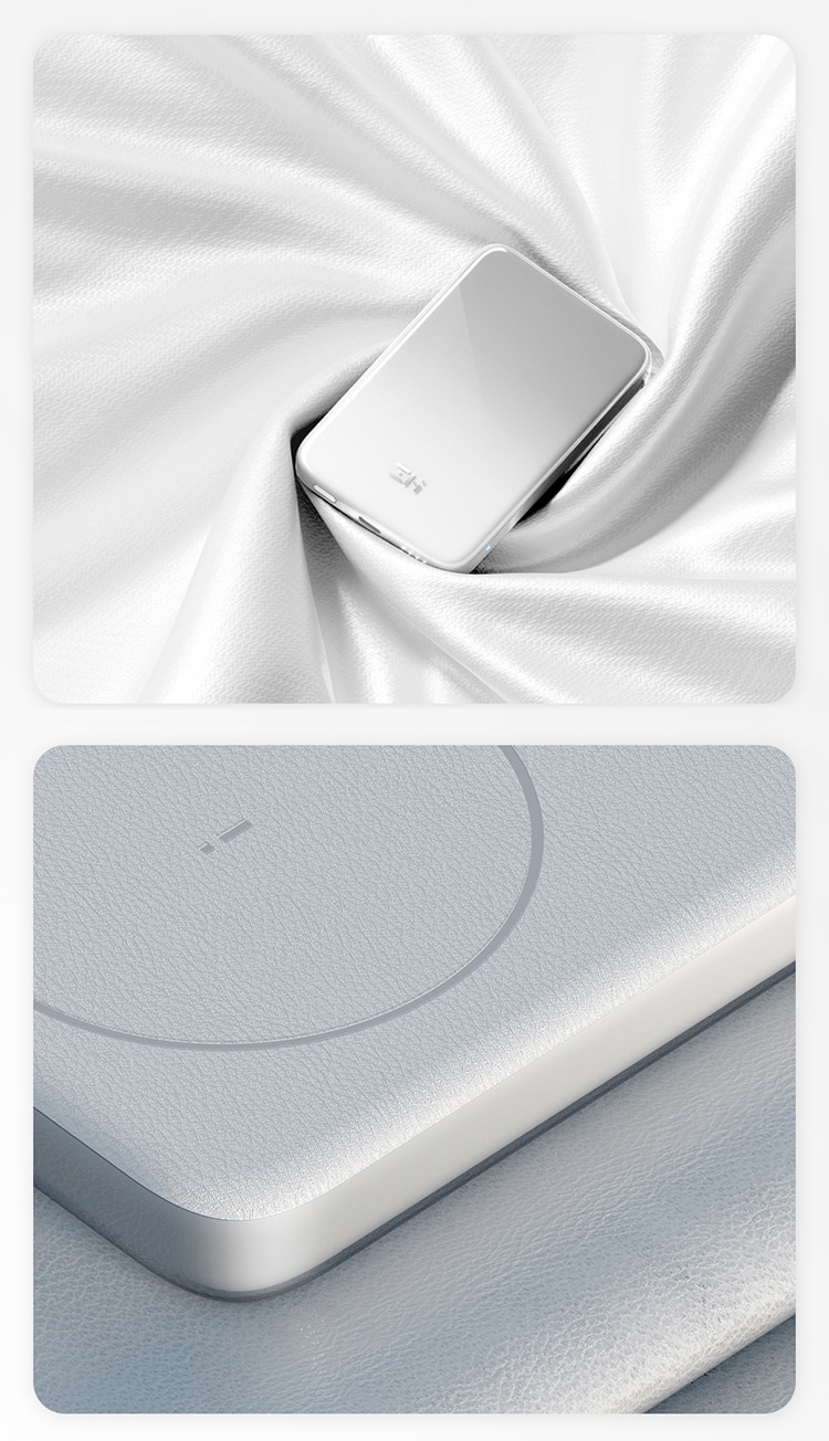 ZMI Magnetic Wireless Power Bank 5000mAh P02ZM  For iPhone 12 13 14 Pro Mag-safe Wireless Charger