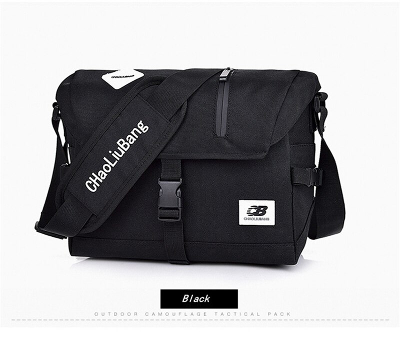 Men Crossbody Messenger Bags Oxford Water Repellent Sling Shoulder Travel Bag School Fashion Durable Sports Mountain Cycling Bag
