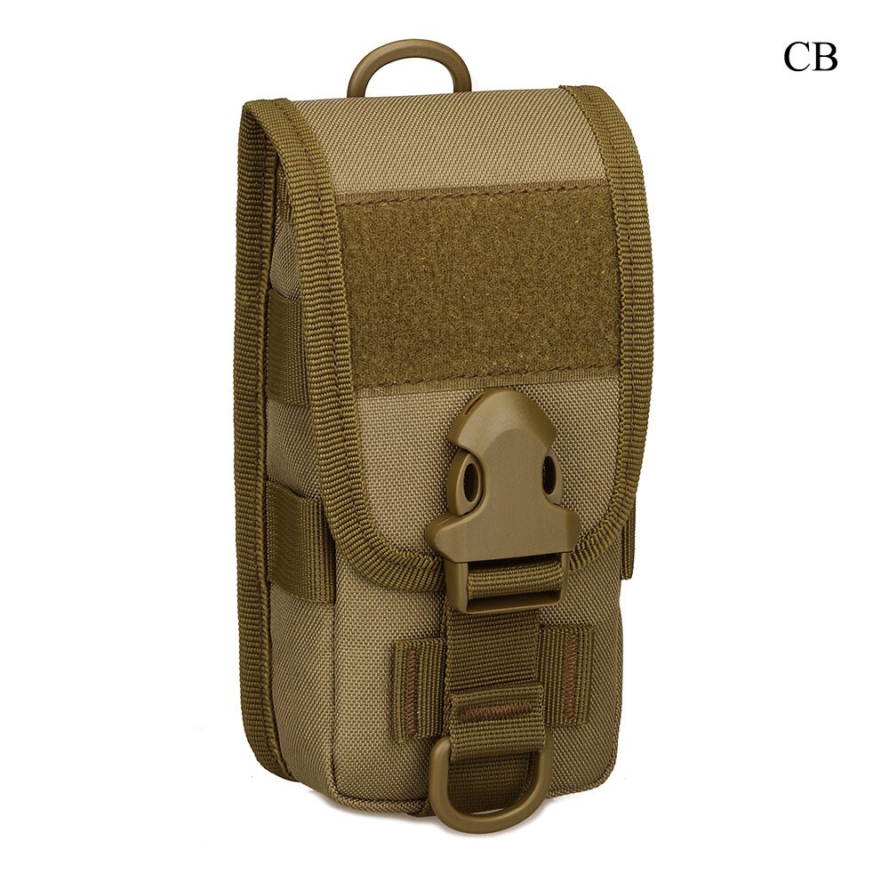 Tactical Tool Package Waerproof Nylon 5.8 Inch Full-Cover Mobile Phone Case Outdoor Sports Running Trekking Small Crossbody Bags