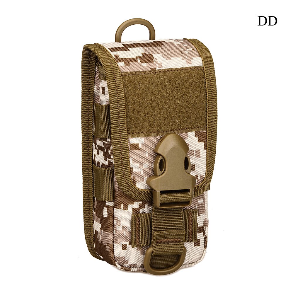 Tactical Tool Package Waerproof Nylon 5.8 Inch Full-Cover Mobile Phone Case Outdoor Sports Running Trekking Small Crossbody Bags