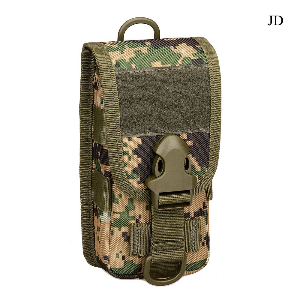 Tactical Tool Package Waerproof Nylon 5.8 Inch Full-Cover Mobile Phone Case Outdoor Sports Running Trekking Small Crossbody Bags