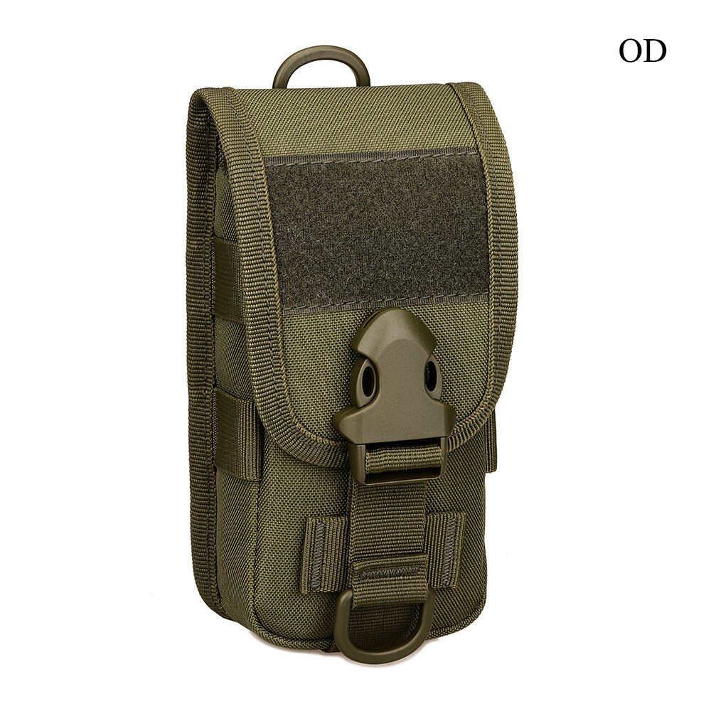 Tactical Tool Package Waerproof Nylon 5.8 Inch Full-Cover Mobile Phone Case Outdoor Sports Running Trekking Small Crossbody Bags