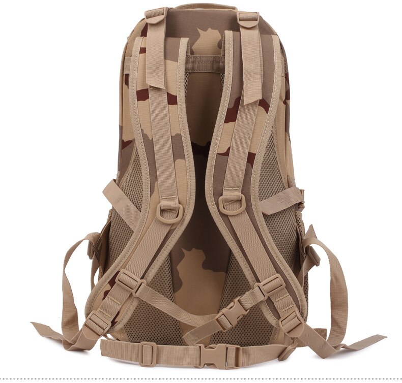 Waterproof 35L Tactical Camouflage Sprots Backpack Men's Travel Outdoor Military Male Mountaineering Hiking Climbing Camping Bag