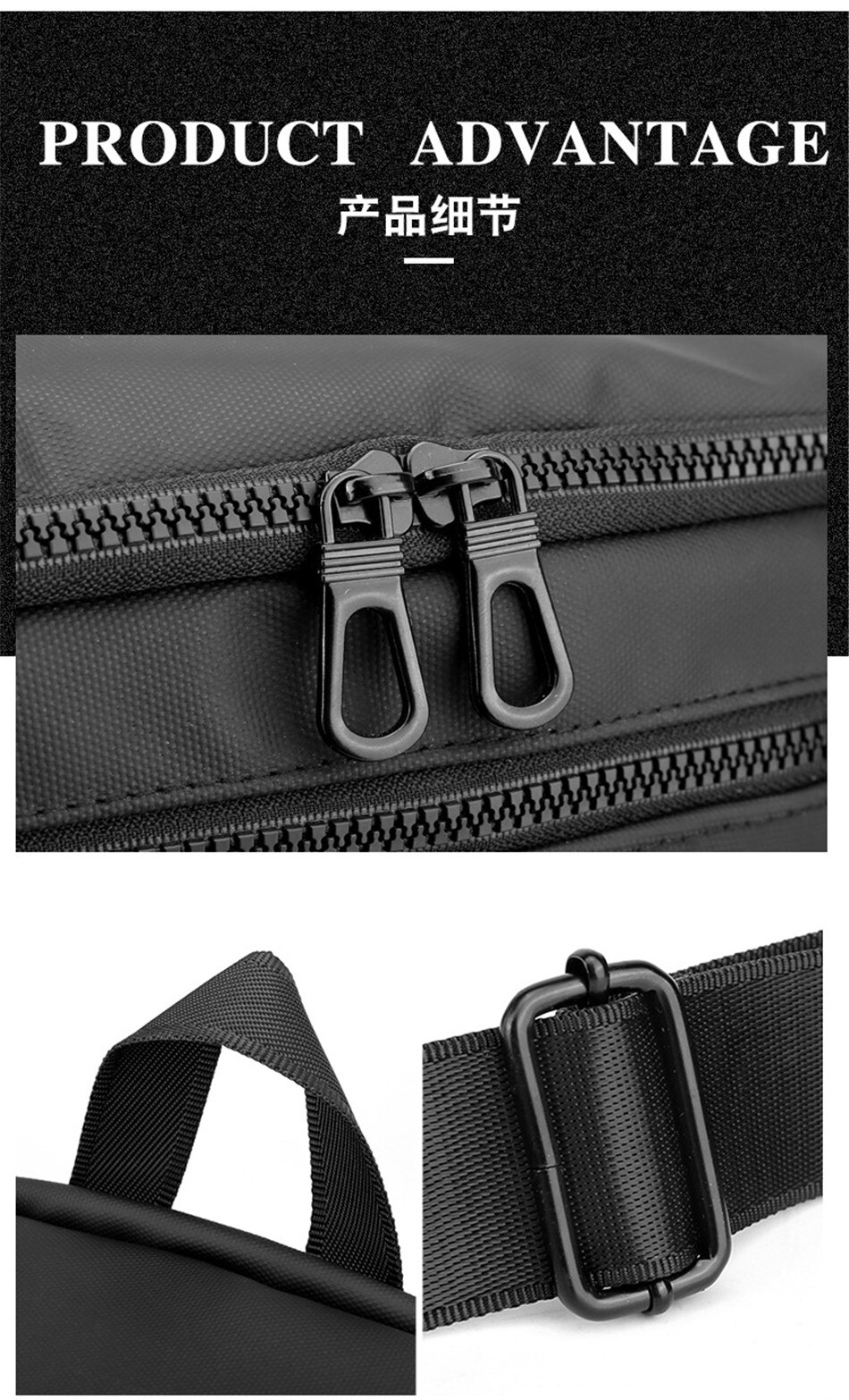 Multifunctional business Travel Backpack Large Capacity Nylon Waterproof Travel Bag Handbag Shoulder Bag Student Schoolbag