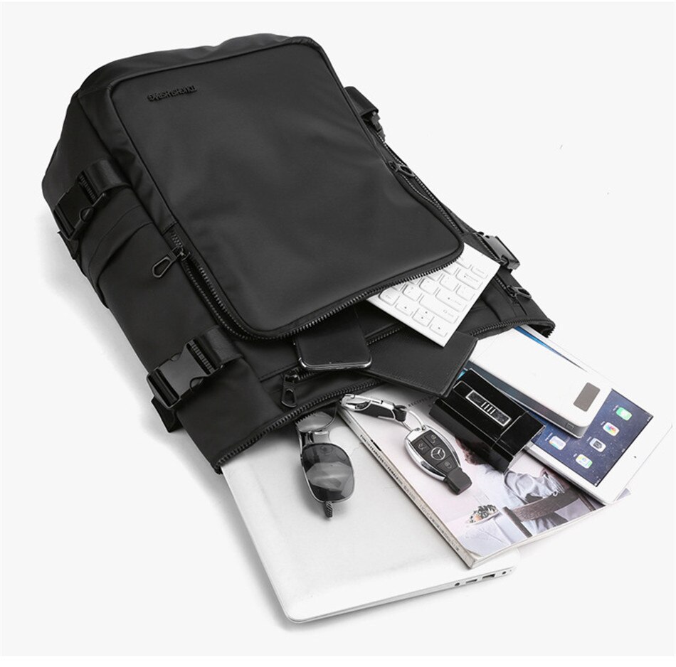 Multifunctional business Travel Backpack Large Capacity Nylon Waterproof Travel Bag Handbag Shoulder Bag Student Schoolbag