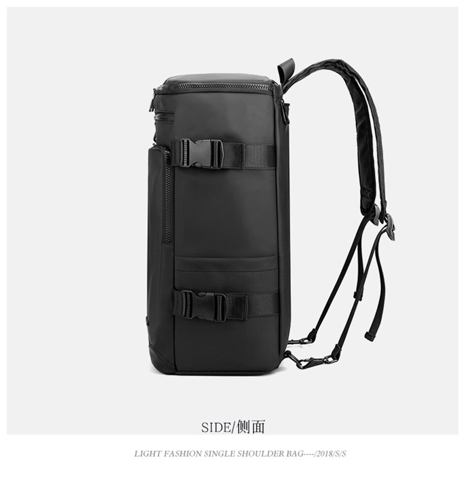 Multifunctional business Travel Backpack Large Capacity Nylon Waterproof Travel Bag Handbag Shoulder Bag Student Schoolbag