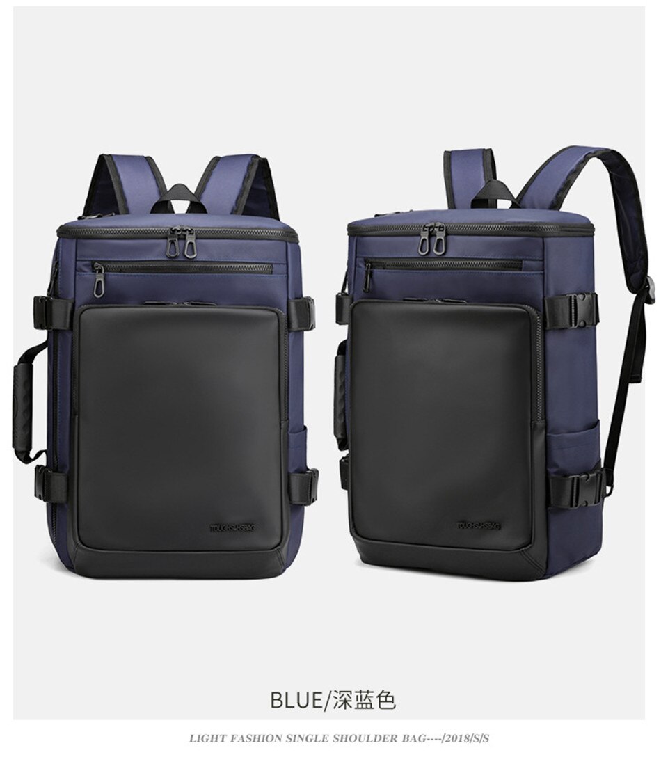Multifunctional business Travel Backpack Large Capacity Nylon Waterproof Travel Bag Handbag Shoulder Bag Student Schoolbag