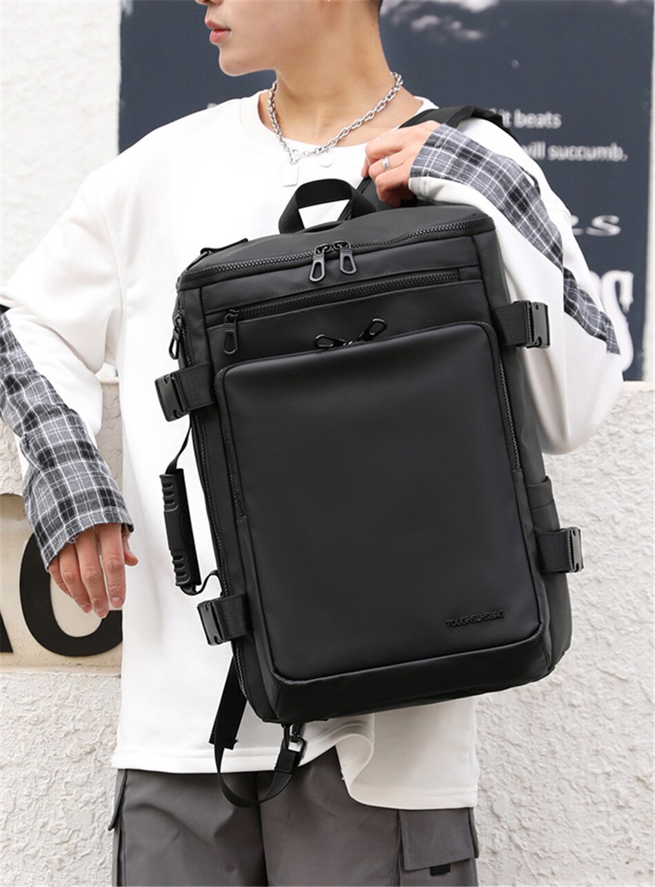 Multifunctional business Travel Backpack Large Capacity Nylon Waterproof Travel Bag Handbag Shoulder Bag Student Schoolbag