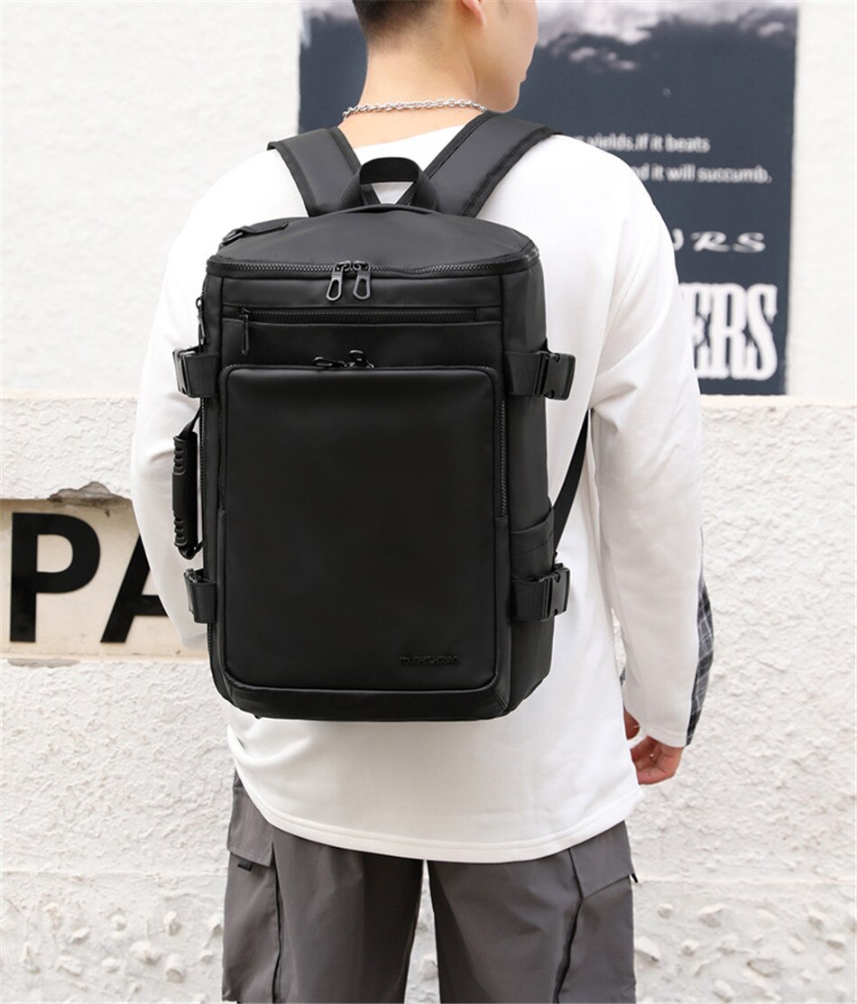 Multifunctional business Travel Backpack Large Capacity Nylon Waterproof Travel Bag Handbag Shoulder Bag Student Schoolbag