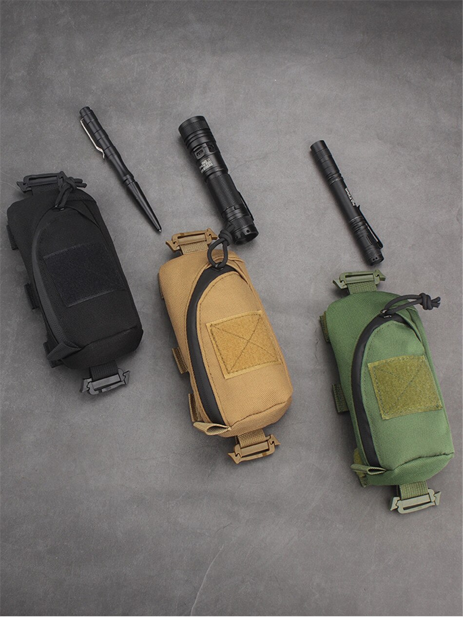 Outdoor Shoulder Straps Bag Camping Sundries Accessories Pouch 900D Nylon EDC Tactical Molle Medical Bag for Hiking Hunting