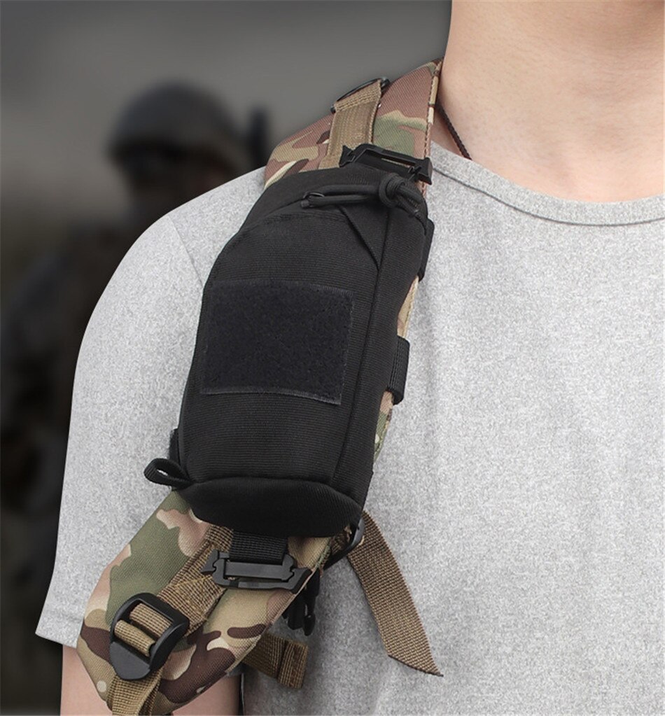 Outdoor Shoulder Straps Bag Camping Sundries Accessories Pouch 900D Nylon EDC Tactical Molle Medical Bag for Hiking Hunting
