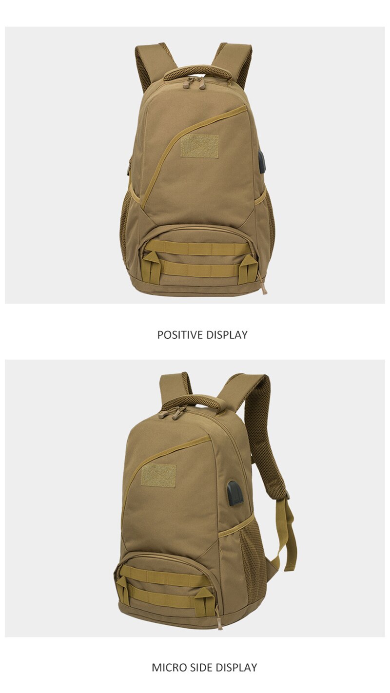 Men Military Rucksacks Oxford Waterproof Tactical Backpack Camouflage Outdoor Sports Hiking Camping Hunting Travel Trekking Bags