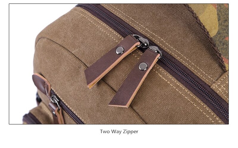 Student Vintage Drawstring Canvas Backpack Men Waterproof USB Charge School Bags For Teenage Boys Casual Travel Laptop Backpacks