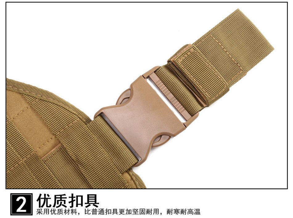 Tactical Gun Holster Army Multi-function Leg Hanger Tied Leg Pistol Protective Handgun Camouflage Holster Hunting Gear Outdoor