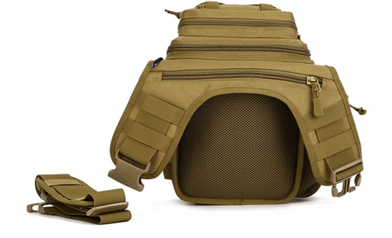 Military Men Shoulder Bag Travel DSLR Camera Crossbody Bag Fashion Nylon Waterproof Hiking Sports Messenger Bags Male Cross Body