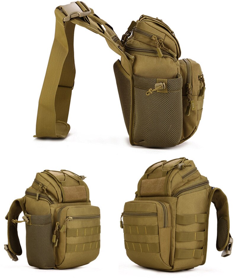 Military Men Shoulder Bag Travel DSLR Camera Crossbody Bag Fashion Nylon Waterproof Hiking Sports Messenger Bags Male Cross Body