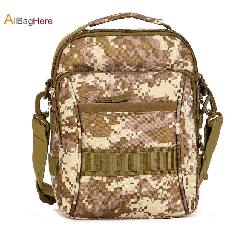 Tactical Crossbody Bag Men's Handbag Waterproof Crossbody Outdoor Sport Riding Travel Hunting Hiking Cycling Small Messenger Bag