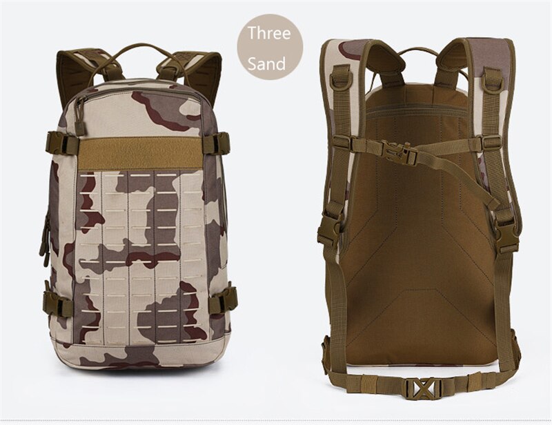 40L Camping Hiking Backpack Military Tactical Outdoor Rucksack Waterproof Oxford Army Molle System Bags Assault For Hunting Pack