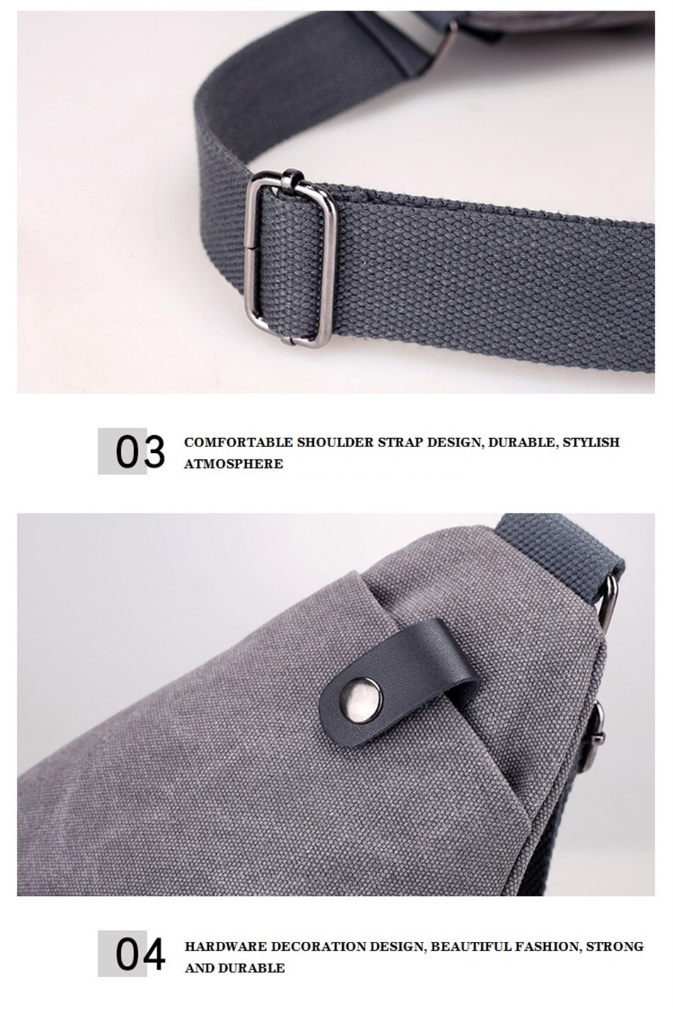Multi Function Close Fitting Digital Storage Gun Bag Single Shoulder Canvas Bag Mens Solid Color Crossbody Sports Waist Backpack