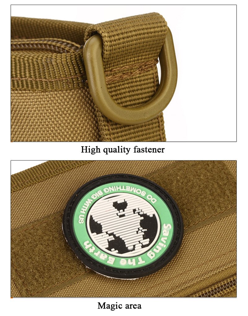 Tactical Handbag 6 Inches Phone Passport Travel Camouflage Wallet Nylon Purse Hiking Camping Molle Bag Hunting Wallet Pouch Bags