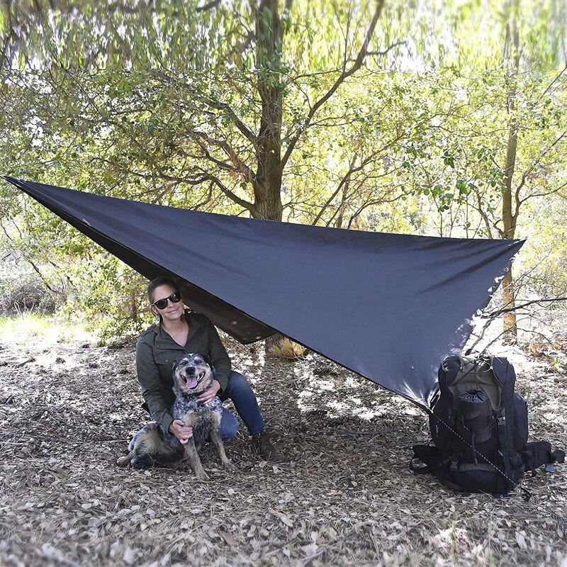 Awning Waterproof Tarp Tent Shade Ultralight Garden Canopy Sunshade Outdoor Camping Hammock Tourist Beach Sun Shelter