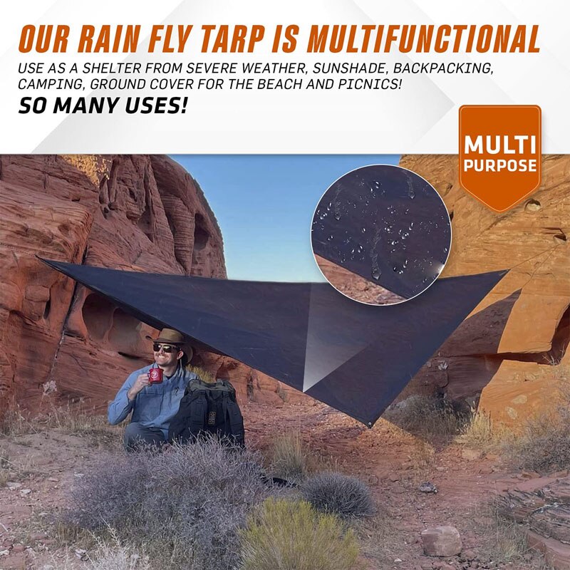 Awning Waterproof Tarp Tent Shade Ultralight Garden Canopy Sunshade Outdoor Camping Hammock Tourist Beach Sun Shelter