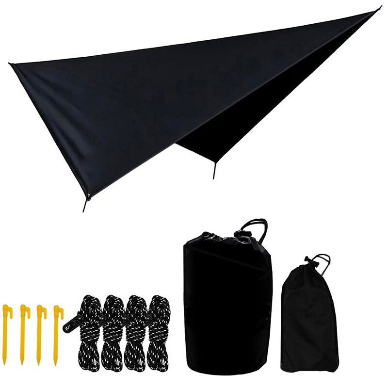 Awning Waterproof Tarp Tent Shade Ultralight Garden Canopy Sunshade Outdoor Camping Hammock Tourist Beach Sun Shelter