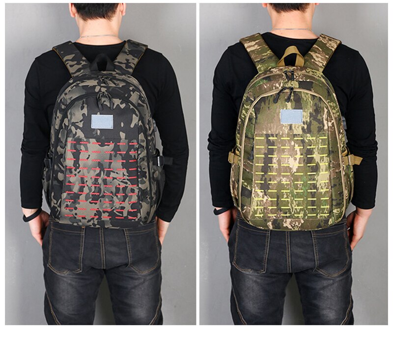 40L USB Men Military Bag Tactical Backpack Travel Waterproof Hiking Rucksack Camping Laptop Outdoor Sport Camouflage Army Bags