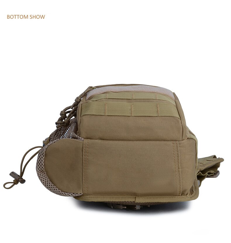 Outdoor Shoulder Chest Military Backpack Multifunctional Travel Hiking Trekking Bag Camo Waterproof Molle Sports SLR Camera Bags