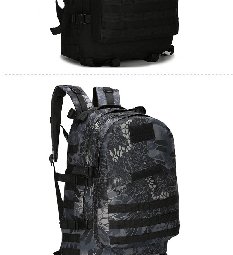 Outdoor Molle Tactical Backpack Men Climbing Travel Sports Army Military Bags Hiking Trekking Oxford Waerproof Tourist Rucksacks