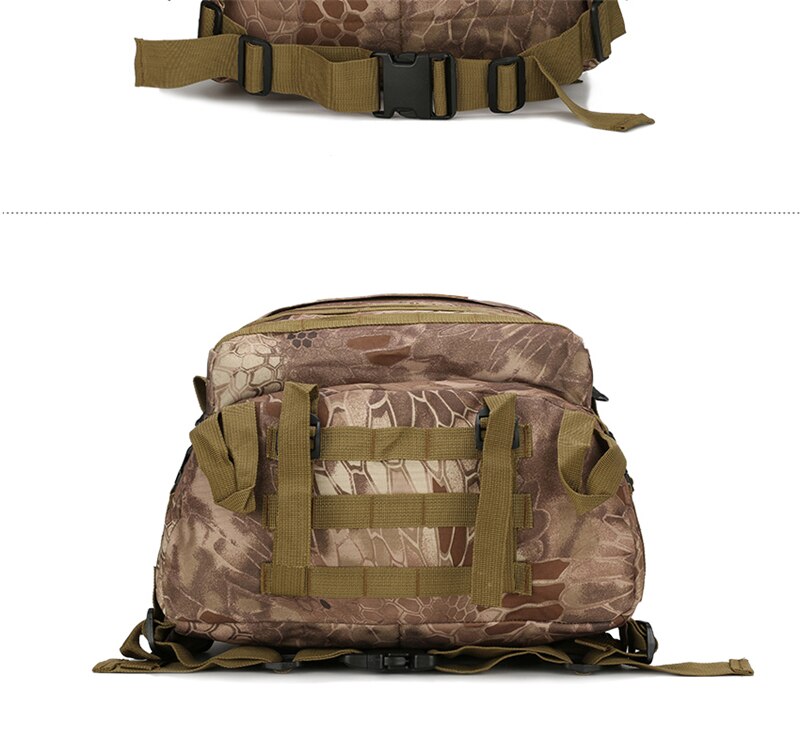 Outdoor Molle Tactical Backpack Men Climbing Travel Sports Army Military Bags Hiking Trekking Oxford Waerproof Tourist Rucksacks