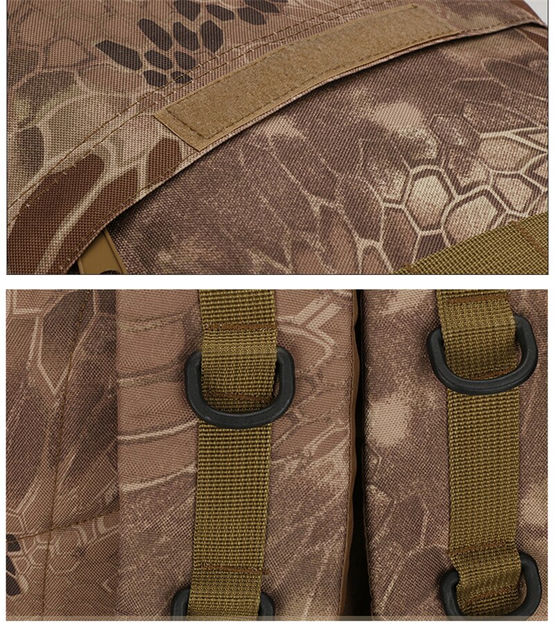 Outdoor Molle Tactical Backpack Men Climbing Travel Sports Army Military Bags Hiking Trekking Oxford Waerproof Tourist Rucksacks