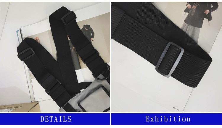 Waterproof Functional Fashion Chest Bag Men Women Hip Hop Harness Chest Rig Bags Vest Sport Hunting Tactical Package Bullet Pack