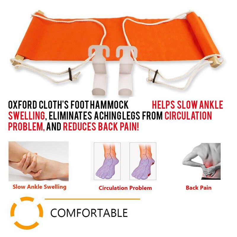ZOWEE Desk Feet Hammock Foot Chair Care Tool The Foot Hammock Outdoor Rest Cot Portable Office Foot Hammock Mini Feet Rest