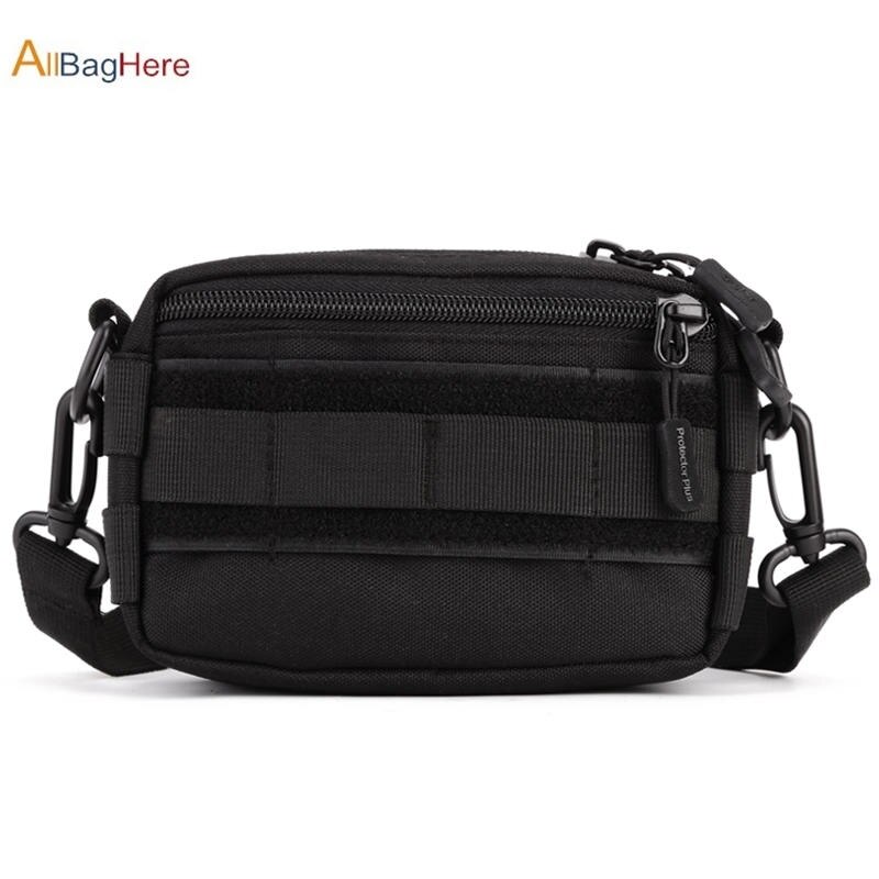 Mini Molle Pouch 5.5 inches Phone Bag Tactical Fishing Hiking Crossbody Camo Travel Portable Shoulder Sling Bag Climbing Cycling