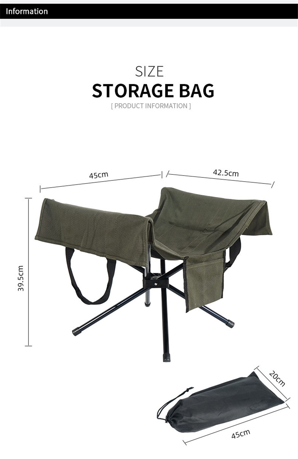 Aluminum Alloy Racks Camping Firewood Bag Outdoor Camping Campfire Firewood Rack Firewood Storage Bag Portable Canvas Tool Bag