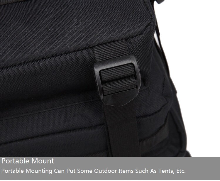 Outdoor Shoulder Military Camouflage Tactical Package Large-capacity Waterproof Men And Women Riding Hiking Camping Tactical Bag