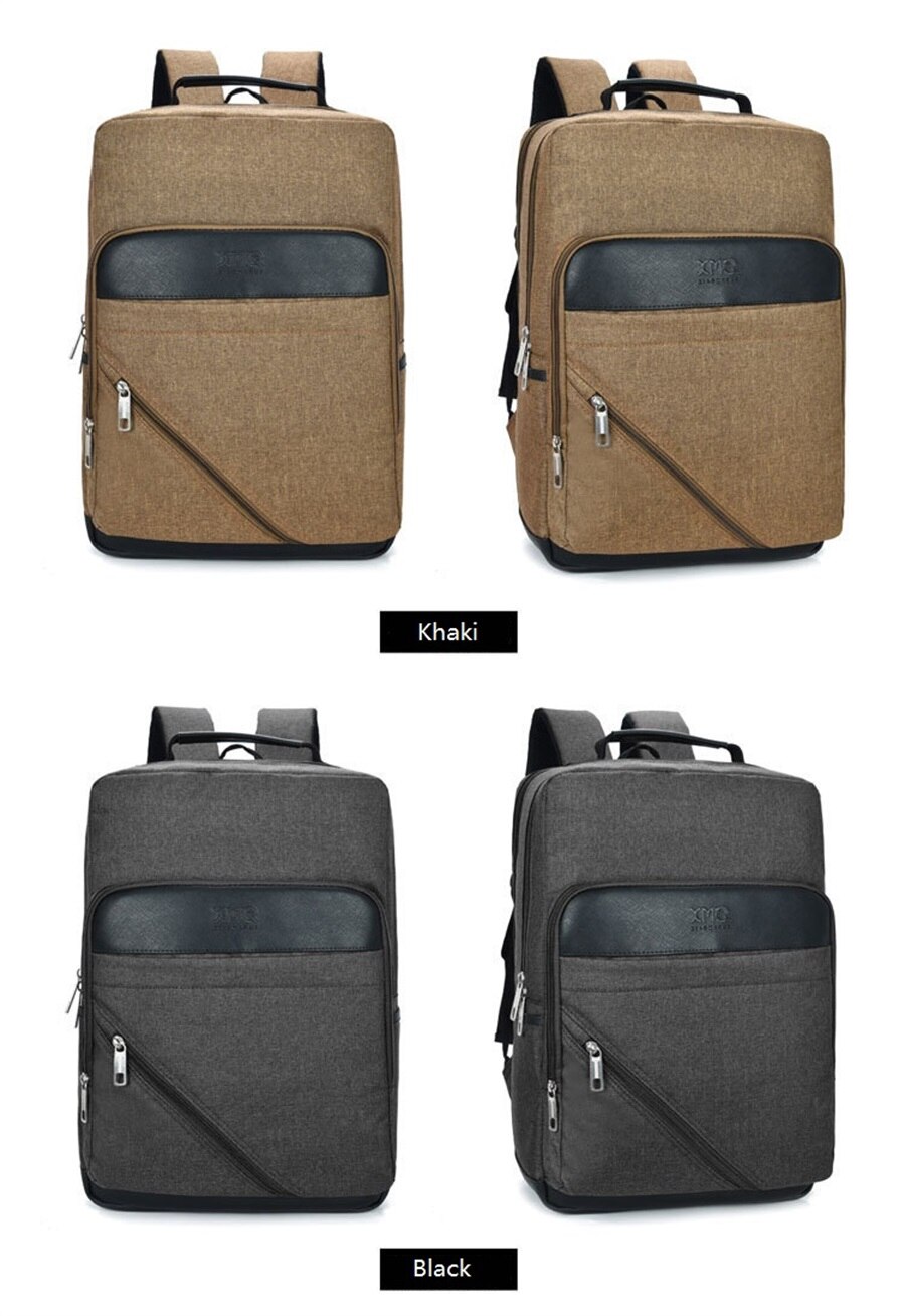 Japan And South Korea Leisure Waterproof Multi-Function Computer Double Backpack Men And Women Portable Ultra-Light Computer Bag