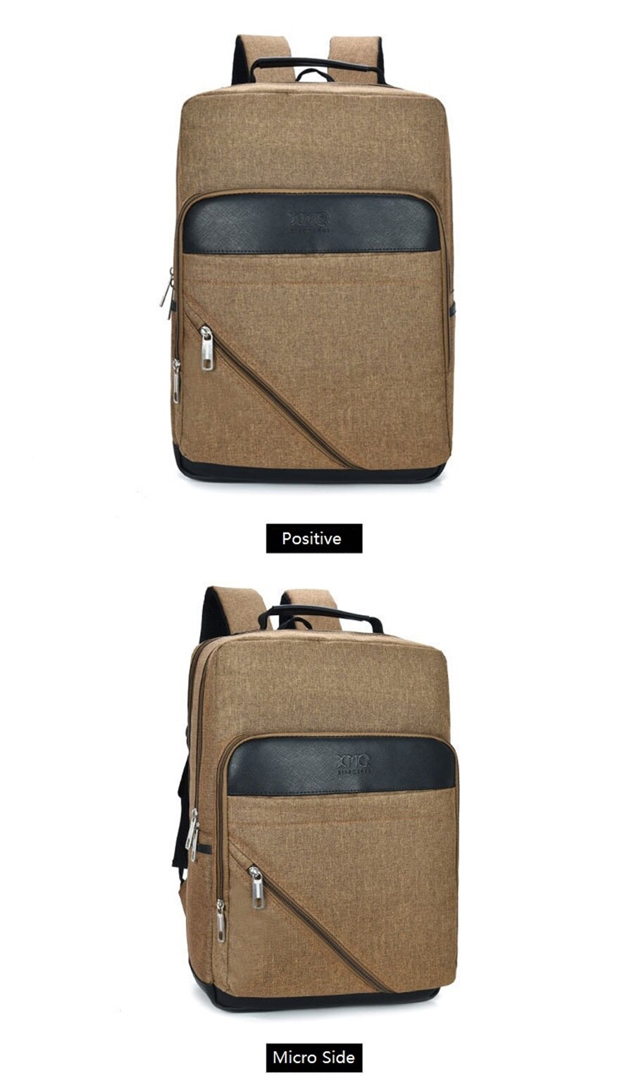 Japan And South Korea Leisure Waterproof Multi-Function Computer Double Backpack Men And Women Portable Ultra-Light Computer Bag