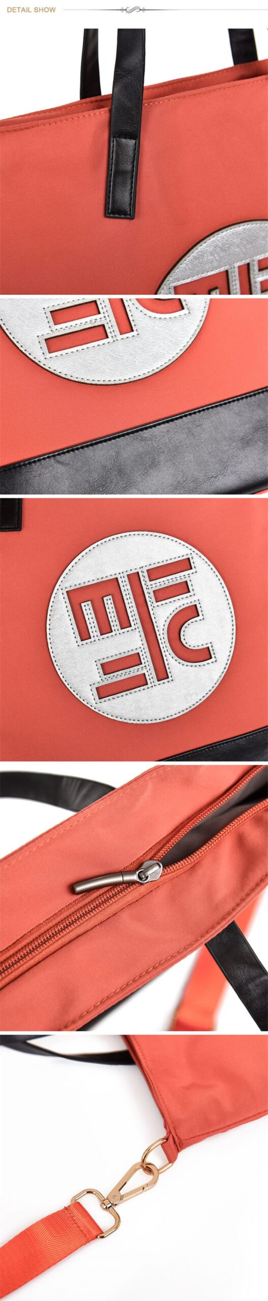 Women Large Capacity Handbags New Fashion Nylon Waterproof Shoulder Bag Shopping Travel Casual Tote Crossbody City Bags For Girl