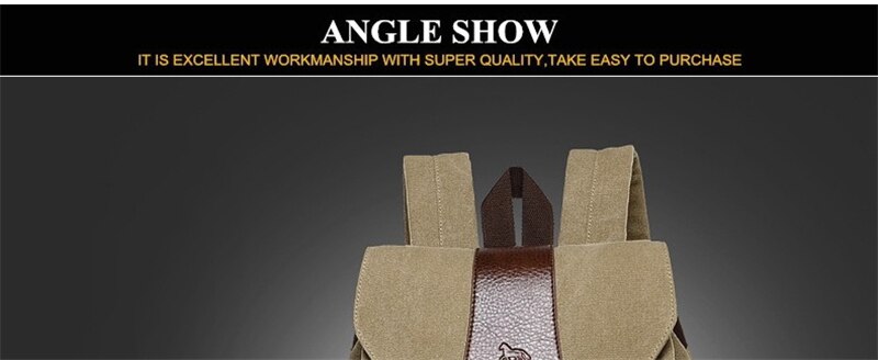 New Casual Men Backpack England Style Vintage Men's School Bags Travel Sport Camping Hiking Quality Washed Canvas Backpack Women