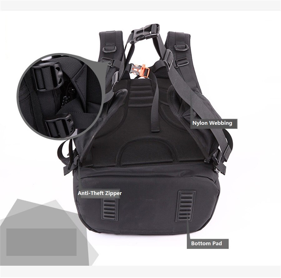 SLR Photography Travel Bag Male And Female Outdoor Waterproof Anti-Drop Professional Camera Digital Accessories Storage Backpack